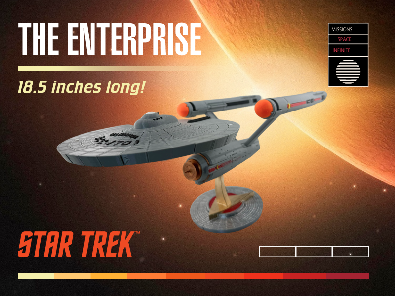 Star Trek: Mini Enterprise : Toybox - 3D Print Your Own Toys